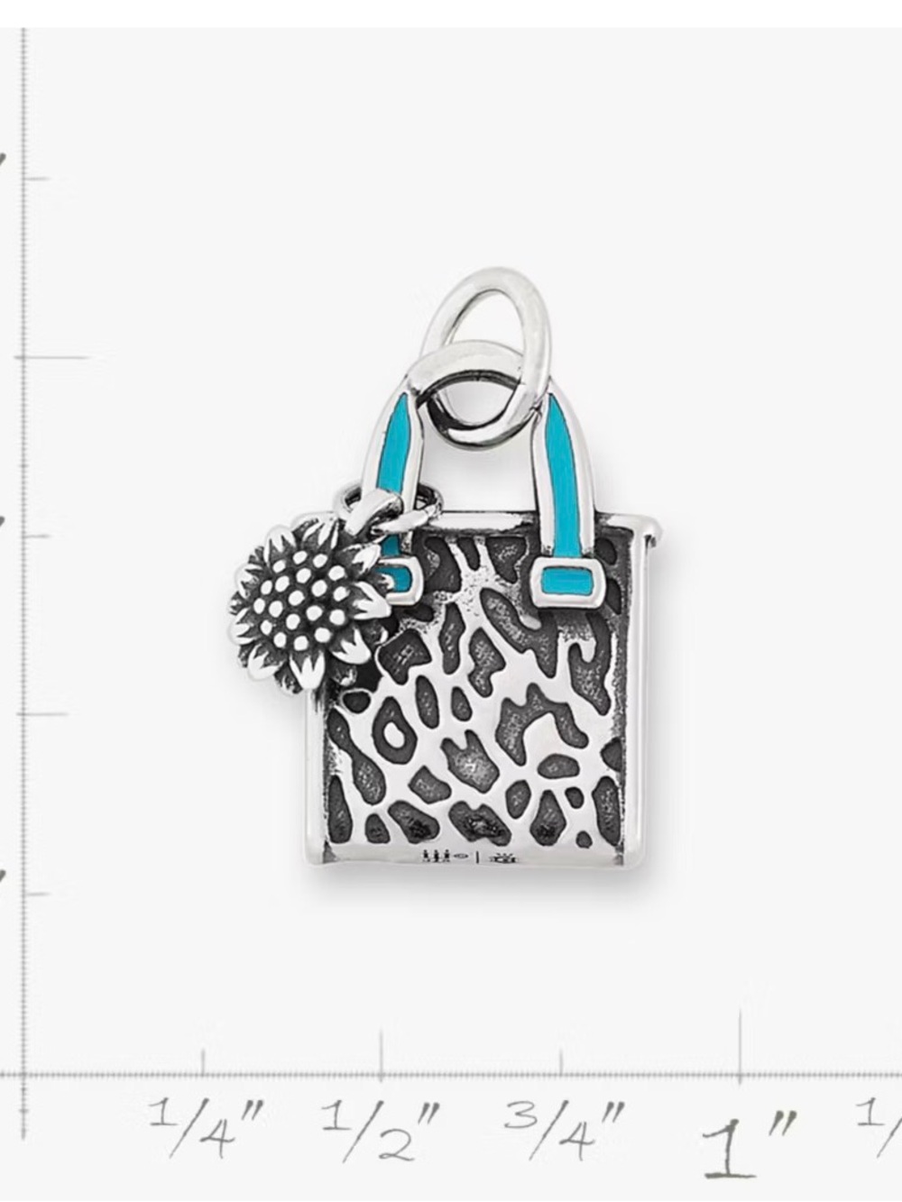 James Avery x Consuela Collab Sterling Silver Tote Charm - never worn, brand new - Picture 2 of 3